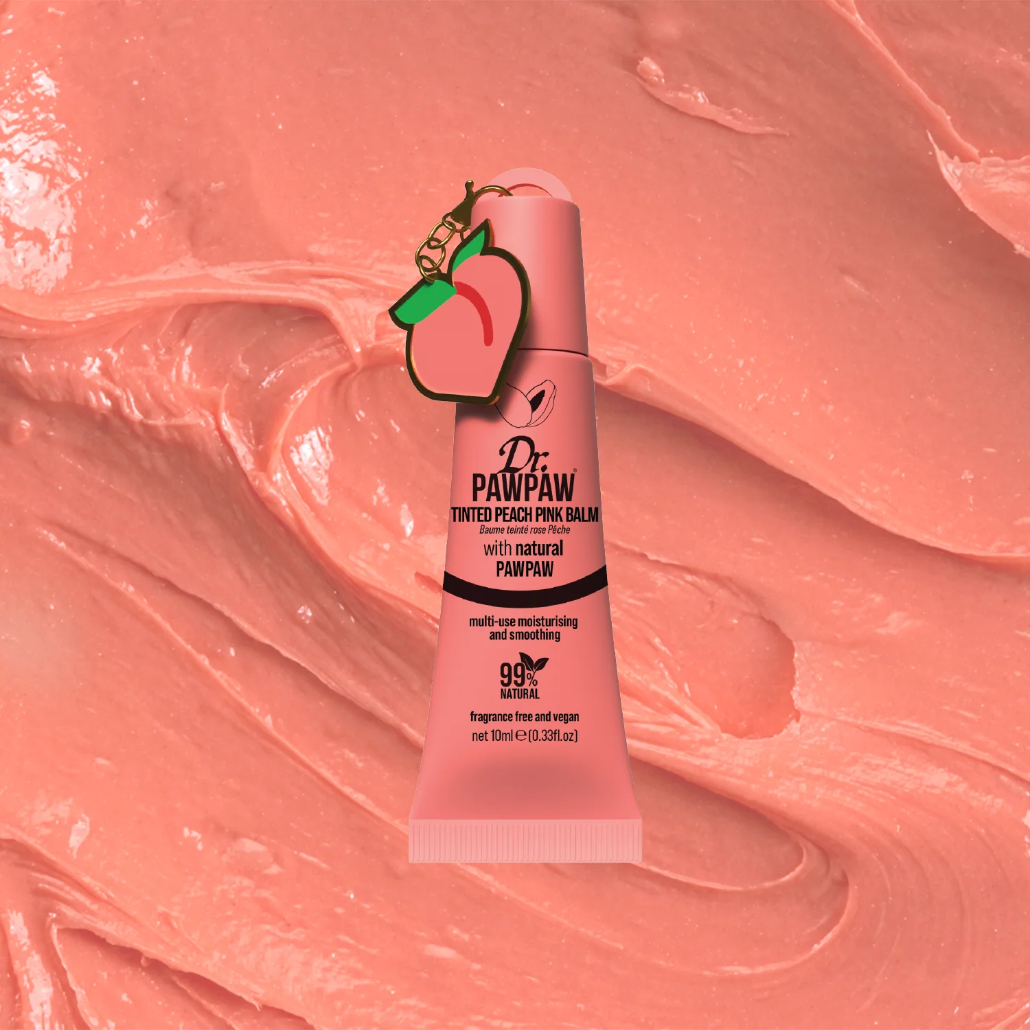 Dr.PAWPAW Tinted Peach Pink Charm Balm - Image 3