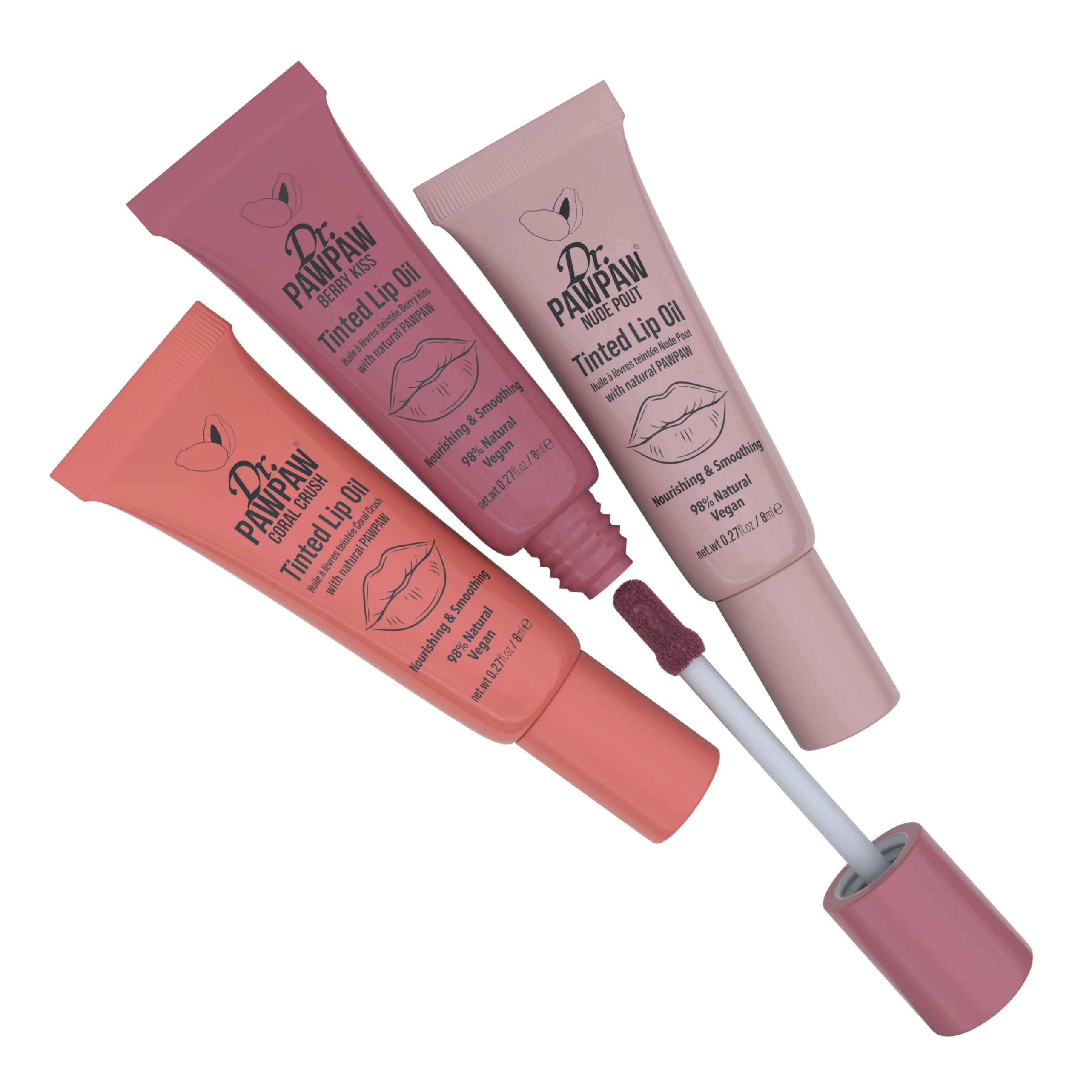 Nude Lip Oil Trio Gift Set - Image 4