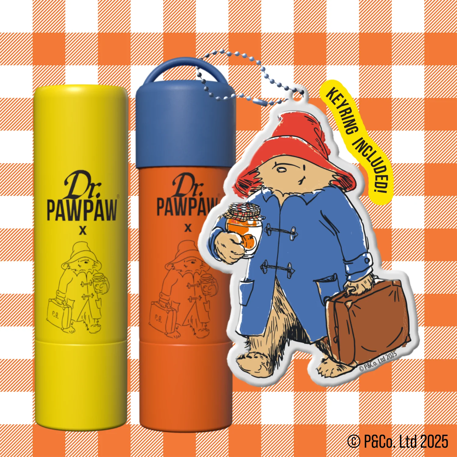 Paddington™ x Dr.PAWPAW Original & Orange Marmalade Lip Balm Duo - Image 4
