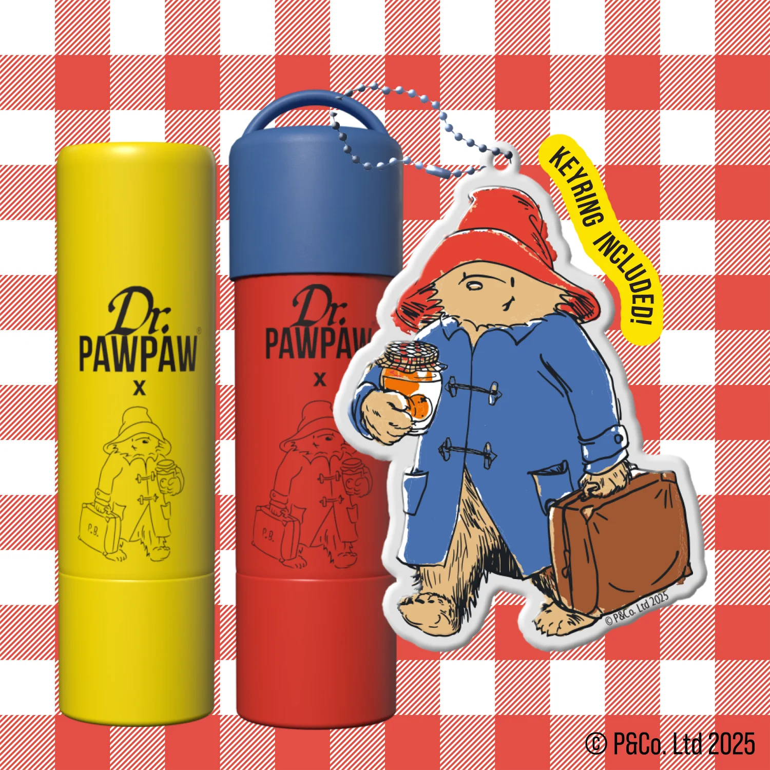 Paddington™ x Dr.PAWPAW Original & Strawberry Jam Lip Balm Duo - Image 4
