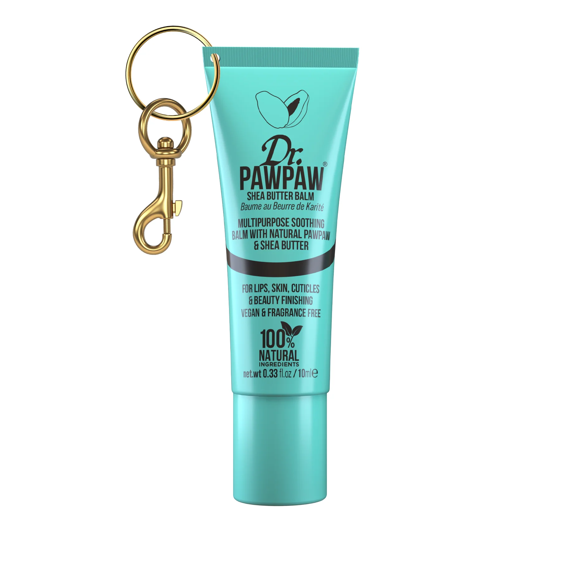 Shea Butter Balm 10ml - With Keyring - Image 2
